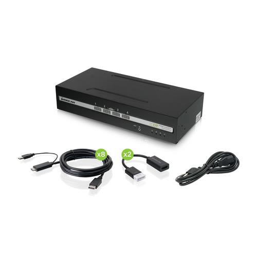 iogear  commutateur écran, clavier et souris Noir - GCS1424TAA4-UN