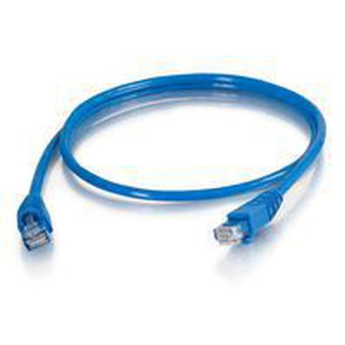 C2G 20FT BLUE SNAGLESS CAT5E CABLE TAA câble de réseau - 10285
