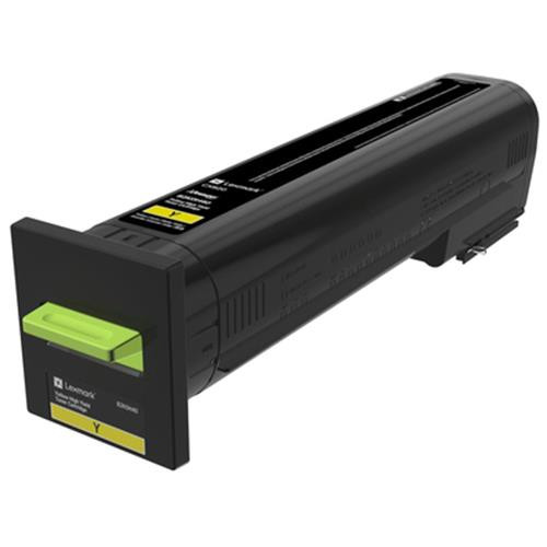 Lexmark CX820 Cartouche de toner 1 pièce(s) Original Jaune - 82K0H40