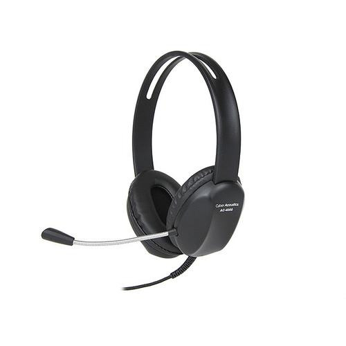Cyber Acoustics  casque Avec fil Arceau Noir - AC-4000