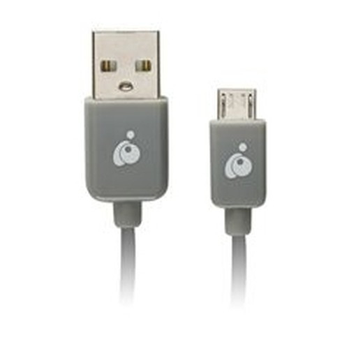 iogear 2m USB A - Micro USB B câble USB USB 2.0 Micro-USB B Gris - GUMU02