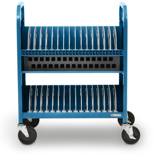 Bretford CUBE Transport Cart Classe mobile de charge et de gestion Bleu - TVCT30AC-SKY