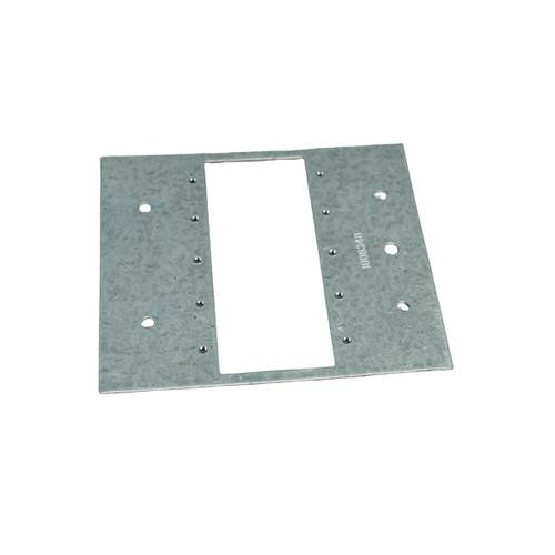 WIREMOLD  Plaque de commutation et obturateur Argent - DGT-MAAP