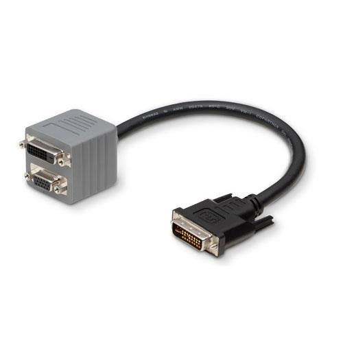 Belkin DVI-I (Dual Link) -> VGA/DVI-D (Dual Link) Adapter VGA/DVI-D Noir - F2E7900-01-DV