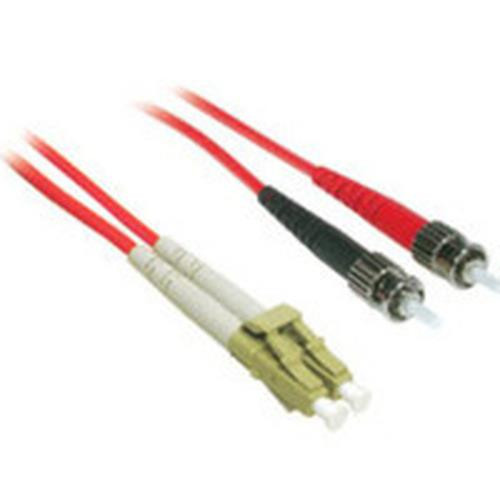 C2G 3m LC/ST Duplex 62.5/125 Multimode Fiber Patch Cable câble InfiniBand et à fibres optiques Rouge - 37218