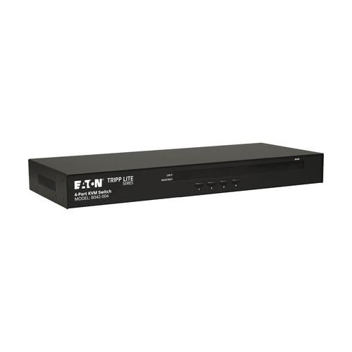 Tripp Lite  commutateur écran, clavier et souris Grille de montage Noir - B042-004