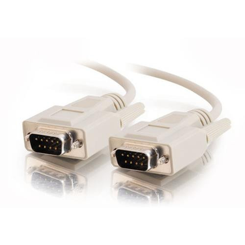 C2G 10ft DB9 M/M Cable - Beige câble Série 3,04 m - 09449