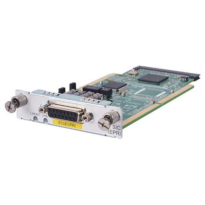 HPE MSR 1-port E1/CE1/PRI SIC module de commutation réseau - JG604A