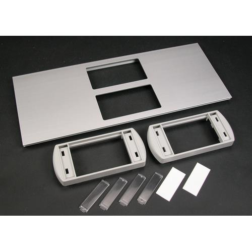 WIREMOLD  Plaque de commutation et obturateur Blanc - AL5256-2LPB3S2