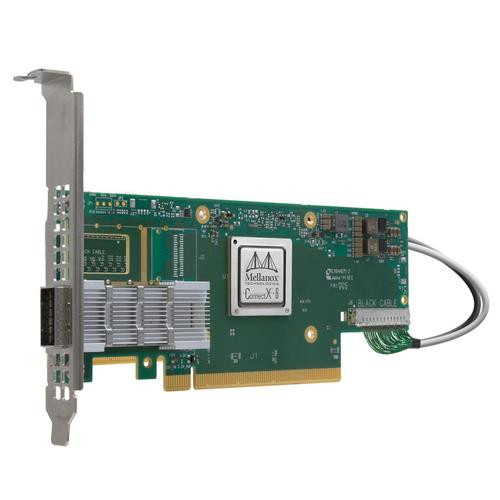Lenovo ThinkSystem Mellanox ConnectX-6 HDR/200GbE QSFP56 1-port PCIe 4 VPI carte et adaptateur d'interfaces Interne - 4C57A15326