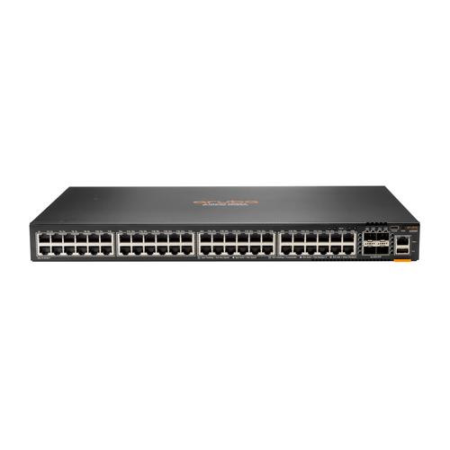 HPE Aruba Networking Aruba 6300F 48-port 1GbE & 4-port SFP56 Géré L3 Gigabit Ethernet (10/100/1000) 1U Gris - JL667A#B2C