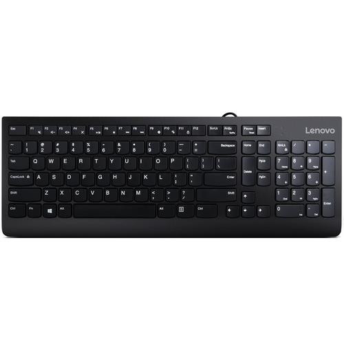 Lenovo 300 clavier Universel USB QWERTY Anglais américain Noir - GX30M39655