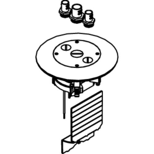 WIREMOLD  Accessoire de boîtier de sortie Laiton 1 pièce(s) - 897CFFTCBS
