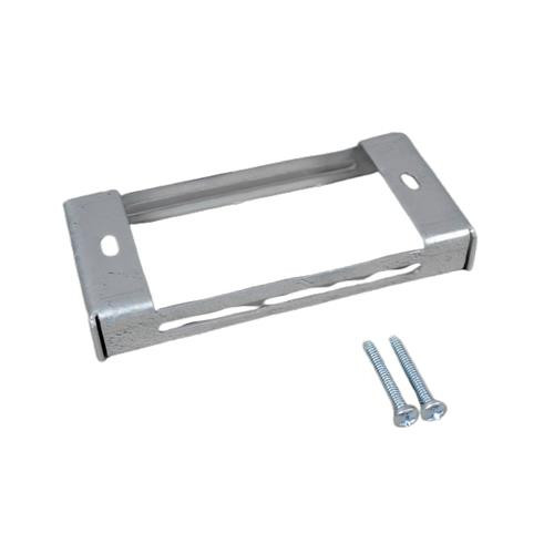 WIREMOLD  Plaque de commutation et obturateur Argent - SGB-3S2