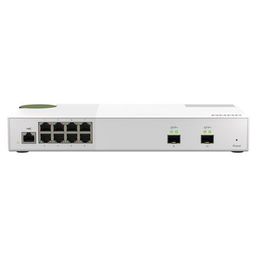 QNAP  commutateur réseau Géré L2 2.5G Ethernet (100/1000/2500) Gris - QSW-M2108-2S