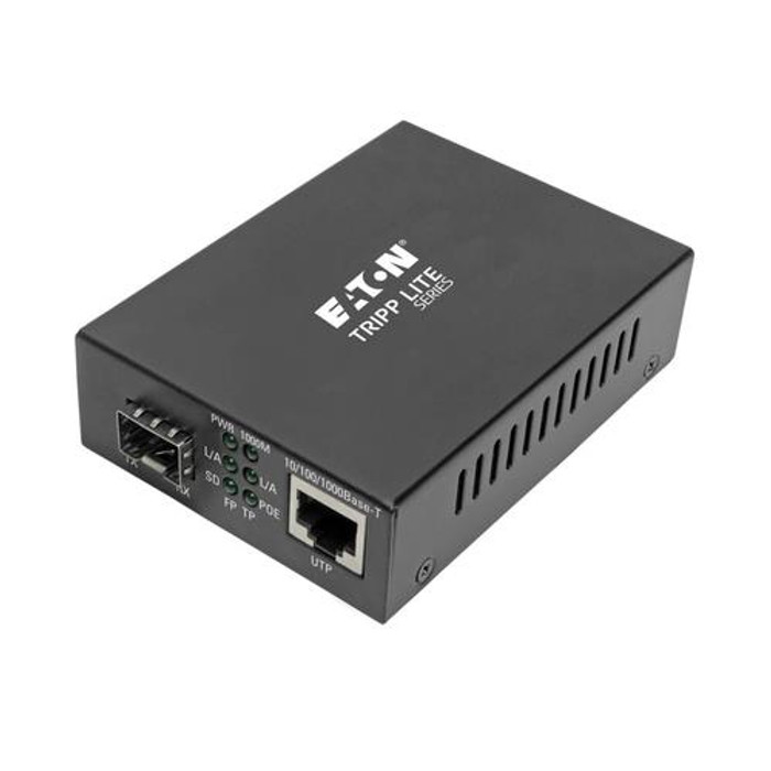 Tripp Lite  convertisseur de support réseau 1000 Mbit/s Multimode, Monomode Noir - N785-P01-SFP