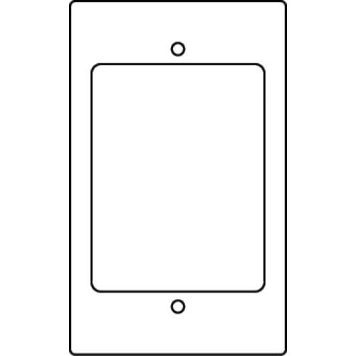WIREMOLD  Plaque de commutation et obturateur - RFB119-AB