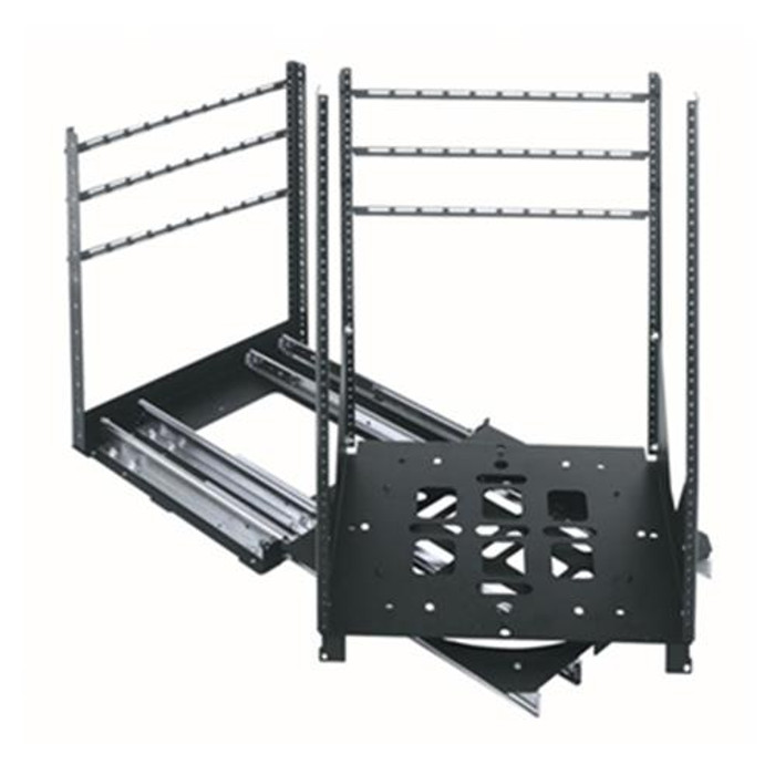 Middle Atlantic Products  étagère 27U Rack monté sur le mur Noir - SRSR-4-27