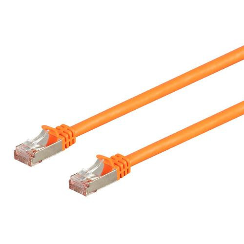 Monoprice  câble de réseau Orange 15,2 m Cat7 S/FTP (S-STP) - 31374