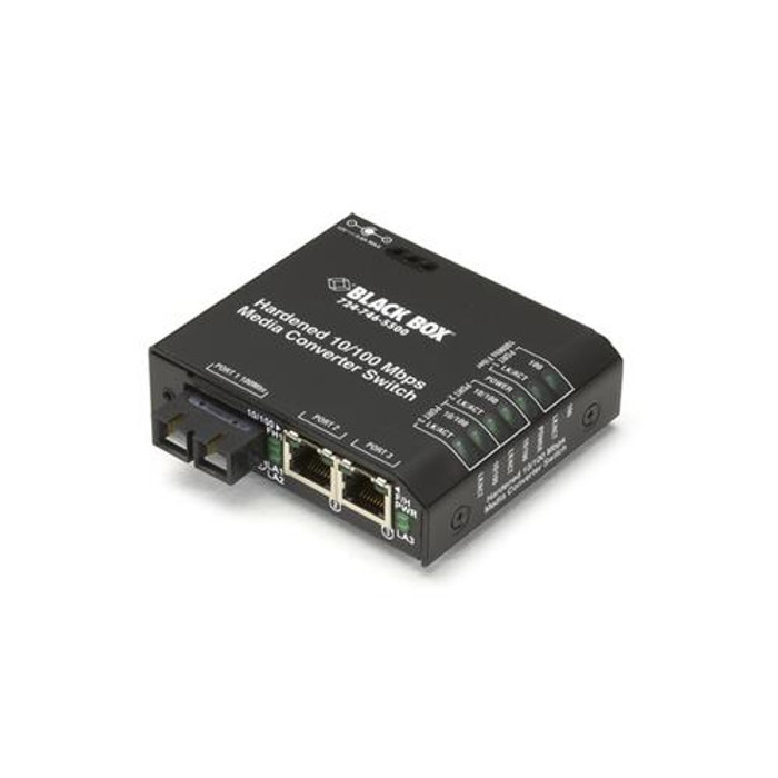 Black Box  convertisseur de support réseau 0,1152 Mbit/s Multimode - LBH100AE-H-SC