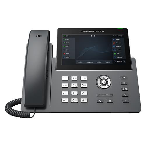 Grandstream Networks  téléphone fixe Noir 12 lignes TFT Wifi - GRP2670