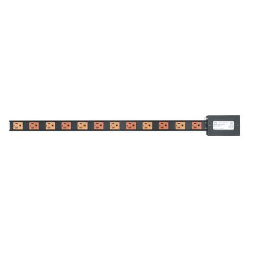 Middle Atlantic Products  unité de distribution d'énergie 12 sortie(s) CA Noir - PDT-2X615S