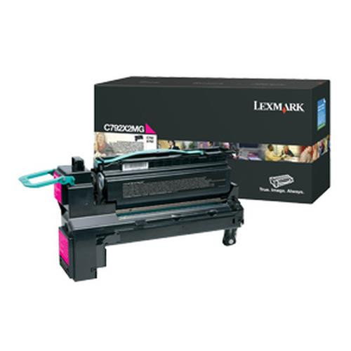 Lexmark  Cartouche de toner 1 pièce(s) Original Magenta - C792X2MG