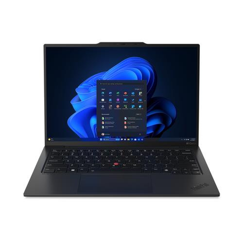Lenovo ThinkPad X1 Carbon Intel Core Ultra 7 165U Ordinateur portable 35,6 cm (14") Écran tactile WUXGA 32 Go LPDDR5x-SDRAM 512 Go SSD Wi-Fi 6E (802.11ax) Windows 11 Pro Français Noir - 21KC00B1CA