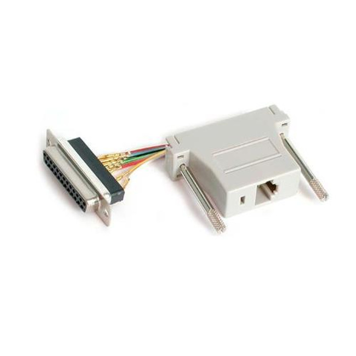 StarTech.com Adapter DB25F to RJ45F carte et adaptateur d'interfaces - GC258FF