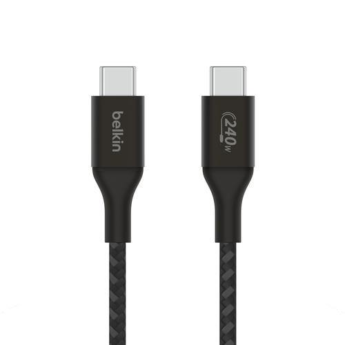 Belkin CAB015bt2MBK câble USB USB 2.0 2 m USB C Noir - CAB015BT2MBK