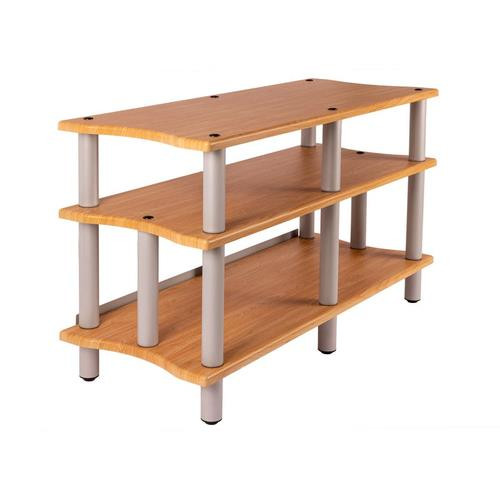 Monoprice Double-Wide XL 3-Tier AV Stand Couleur érable - 43166