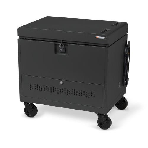 Bretford CUBE Toploader Classe mobile de charge et de gestion Charbon de bois - TVTL30CAD-CK