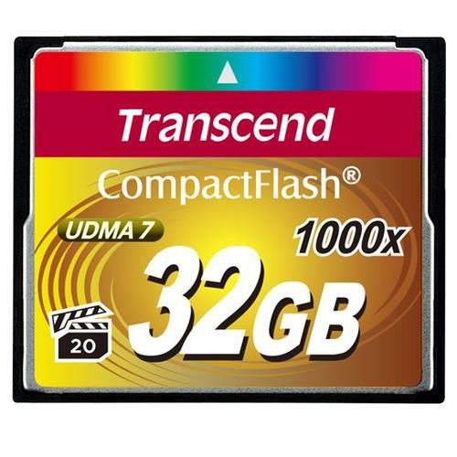 Transcend 1000x CompactFlash 32GB 32 Go MLC - TS32GCF1000