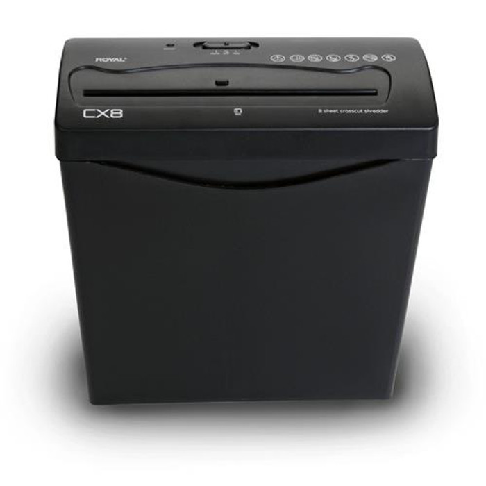 Royal CX8 destructeur de papier Destruction croisée Noir - 89341P