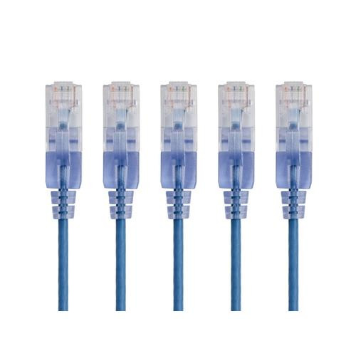Monoprice  câble de réseau Bleu 2,13 m Cat6a - 15138