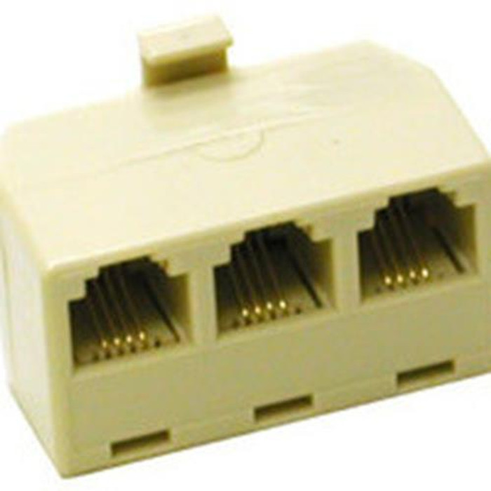C2G Telephone Splitter séparateur voix-données Beige - 41062