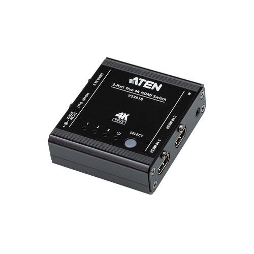 ATEN Commutateur HDMI True 4K à 3 ports - VS381B