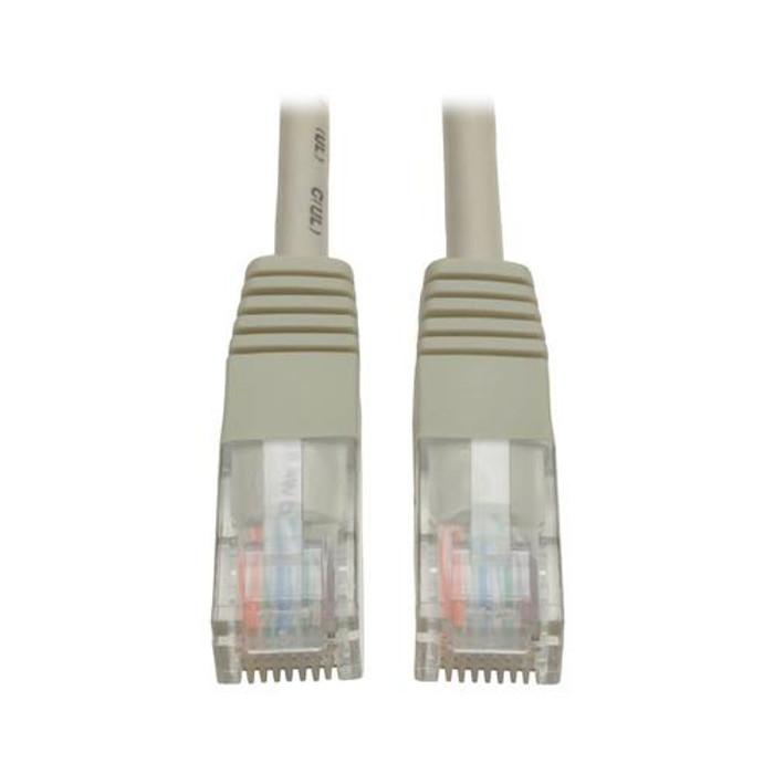 Tripp Lite  câble de réseau Gris 0,30 m Cat5e U/UTP (UTP) - N002-001-GY