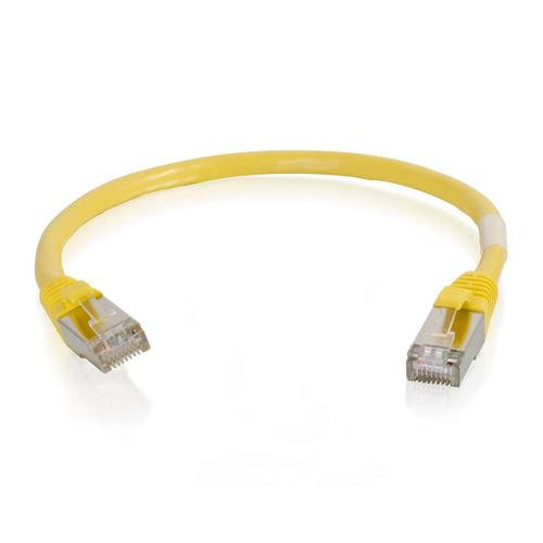 C2G 35ft Cat6 câble de réseau Jaune 10,67 m S/FTP (S-STP) - 00875