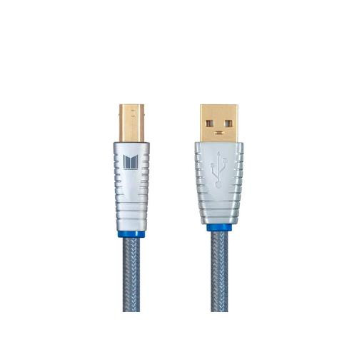 Monoprice  câble USB 2 m USB A USB B Bleu - 33464