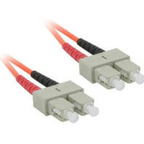 C2G Fiber Optic Duplex Patch Cable, 2 x SC, 2 x SC, 8 m câble InfiniBand et à fibres optiques Orange - 13552