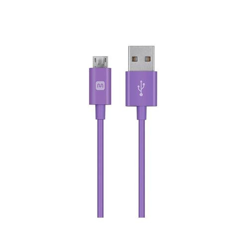 Monoprice  câble USB 3,1 m USB A Micro-USB B Violet - 13934