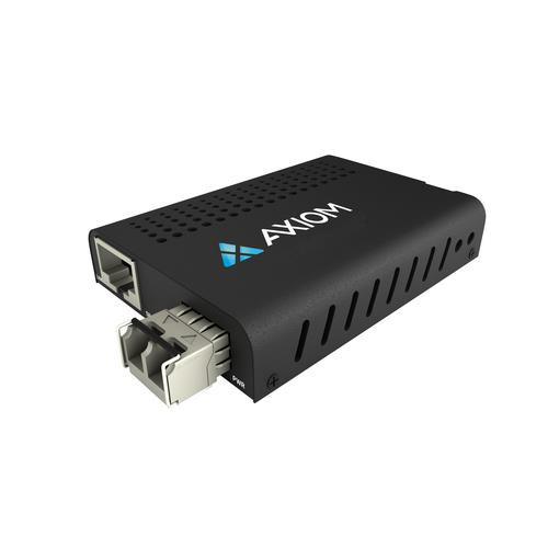 Axiom  convertisseur de support réseau 1000 Mbit/s 1310 nm Monomode Noir - MCP32-T2-S3L40-AX