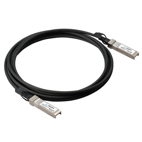 Axiom  câble InfiniBand et à fibres optiques 5 m SFP+ DAC Noir, Argent - PAN-SFP-PLUS-CU7M-AX