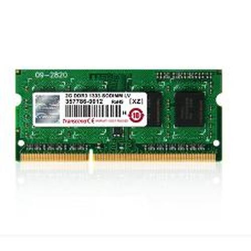 Transcend 2GB DDR3-1333 module de mémoire 2 Go 1 x 8 Go 1333 MHz - TS256MSK64W3N