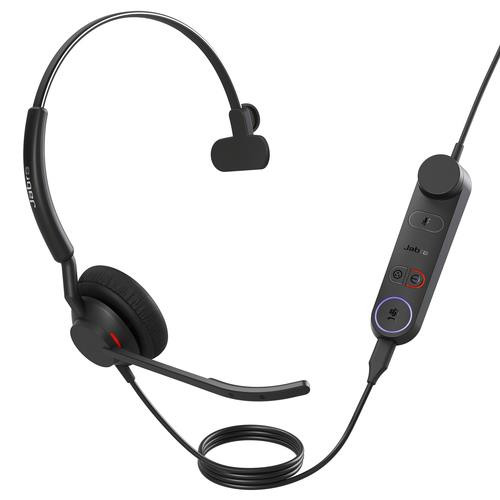 Jabra Engage 50 II Casque Avec fil Arceau Bureau/Centre d'appels USB Type-A Noir - 5093-299-2119
