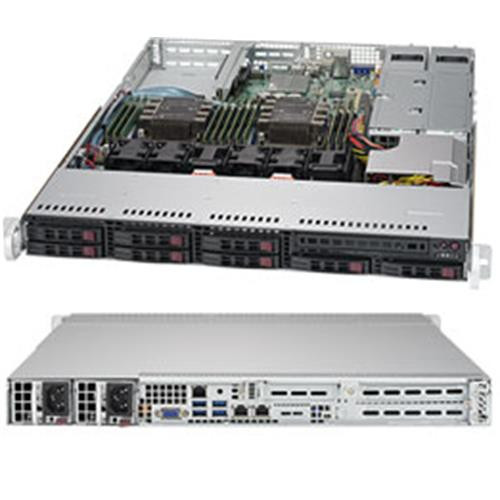 Supermicro SuperServer 1029P-WTR Intel® C621 LGA 3647 (Socket P) Rack (1 U) Noir - SYS-1029P-WTR
