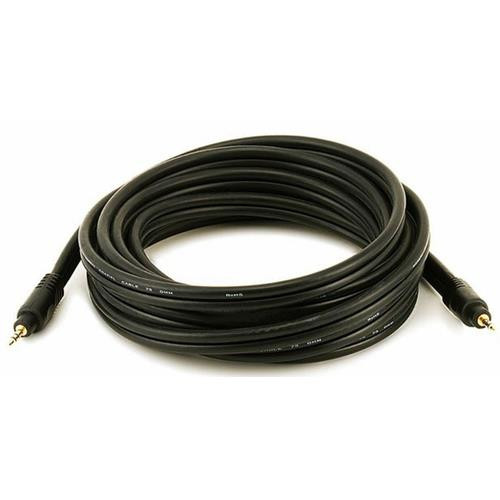 Monoprice 5579 câble audio 4,6 m TRS 3,5 mm Noir - 105579