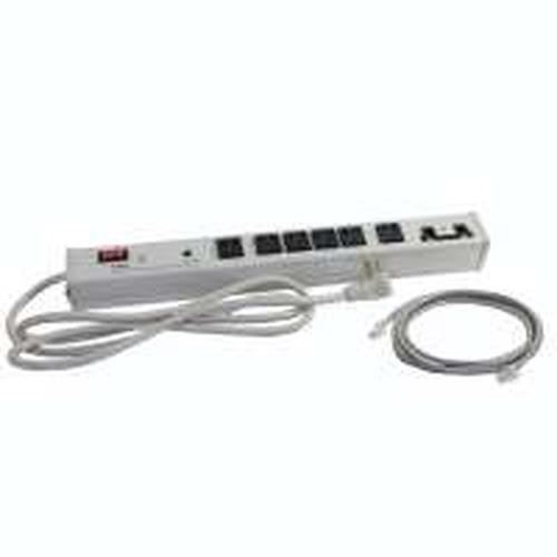 C2G  multiprise 1,8 m 6 sortie(s) CA Blanc - 16299