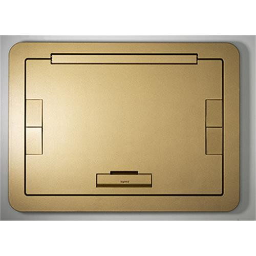 WIREMOLD  boitier de prise de courant Laiton - EFB610BTBS